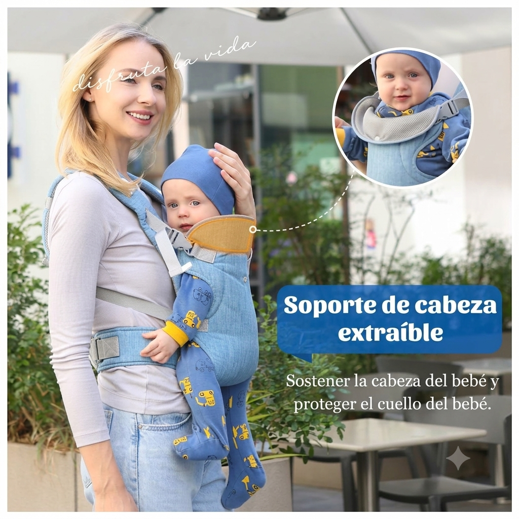Portabebé Ergonómico Multifuncional